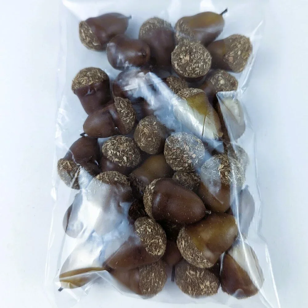 Faux Acorns for Crafting